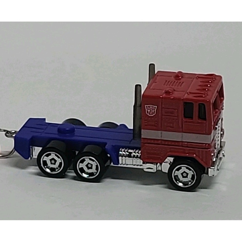 Hot Wheels Transformers Optimus Prime Diecast 1:64 Custom Keychain